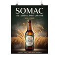 SOMAC — The Ultimate Party Crusher | Korean Beverage Poster