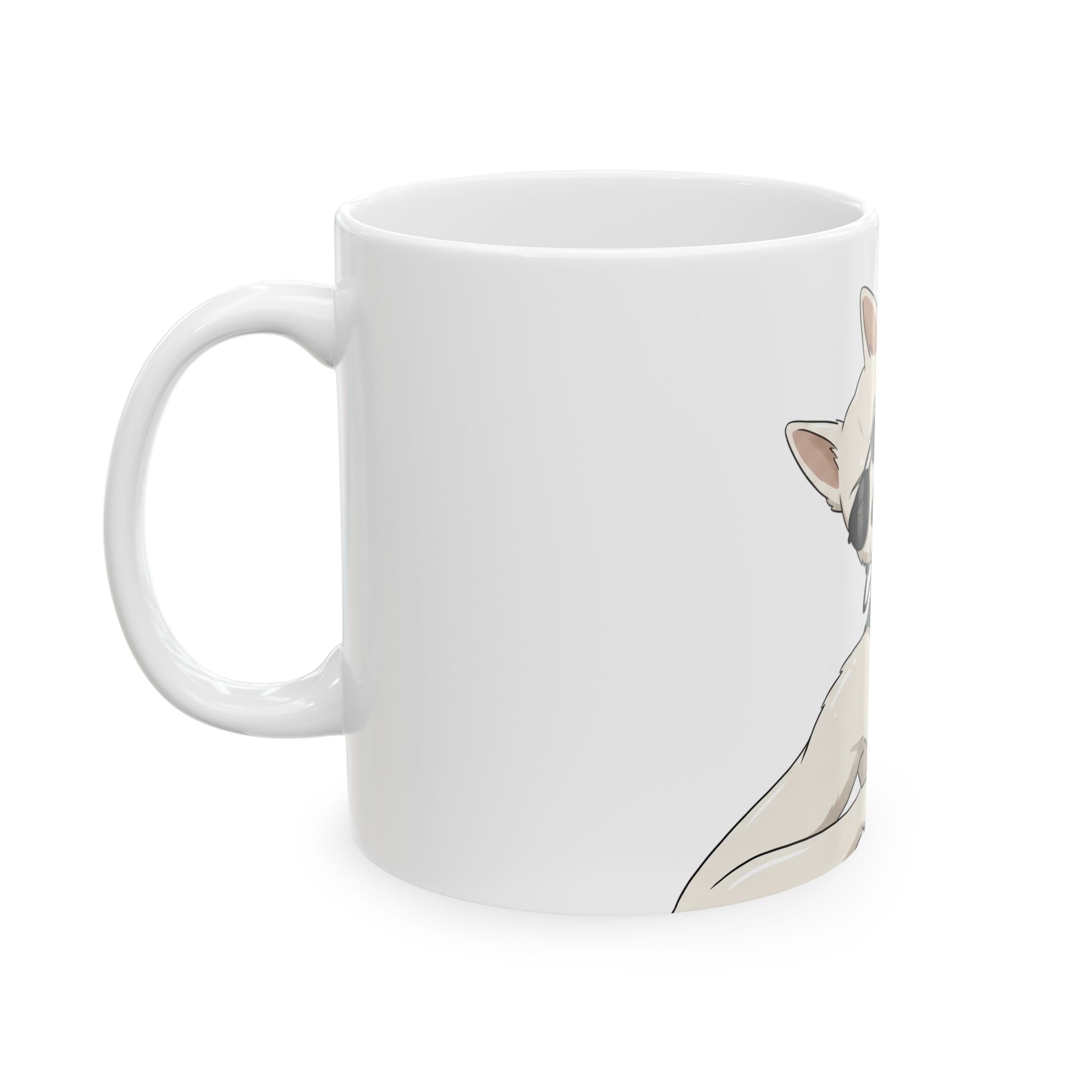 ATEEZ San Jindo Dog Meme Ceramic Mug - Viral "Da Juk Ja" (Let's All Die) Comeback Stage Pose Coffee Cup | Funny K-Pop ATINY Fan Merch & Gift