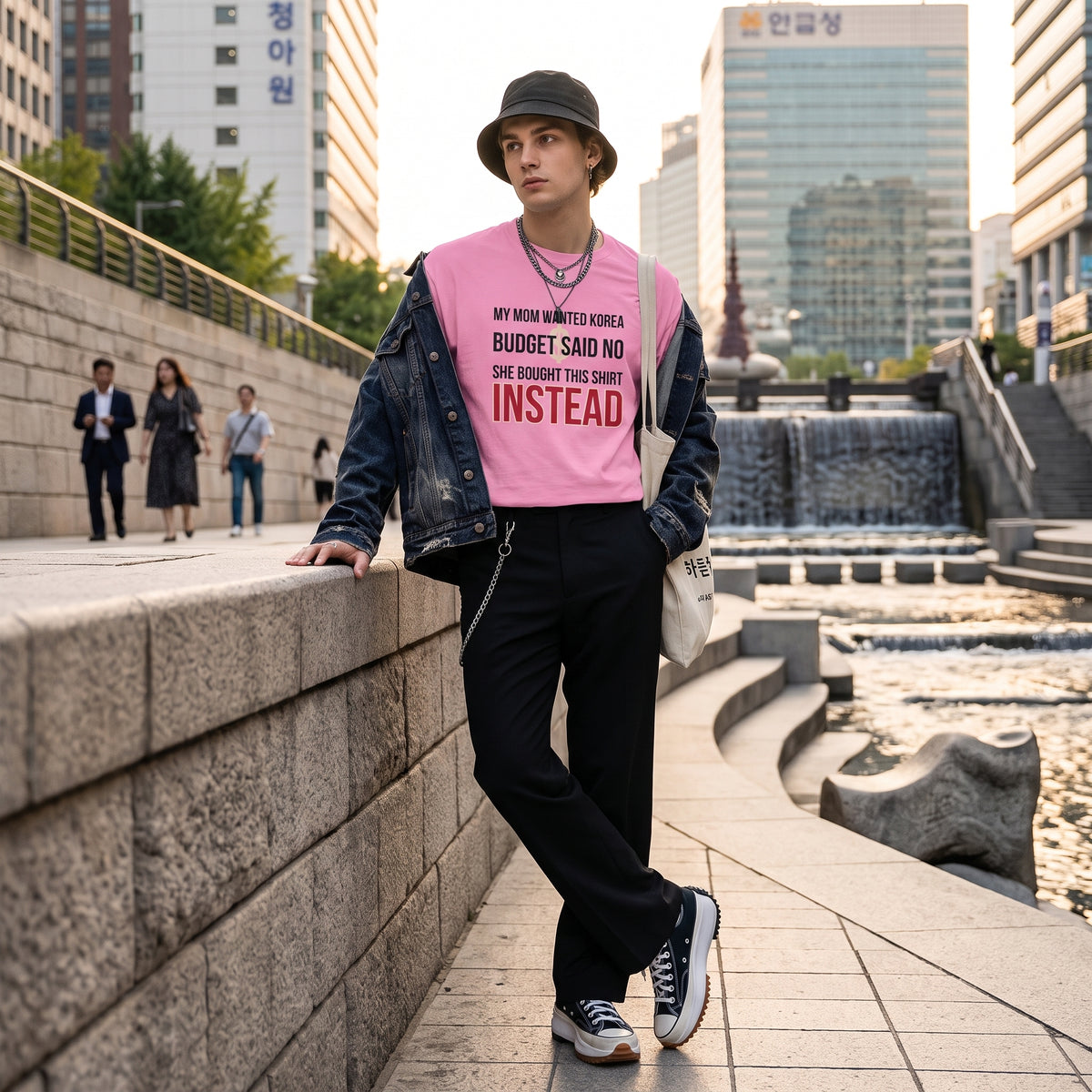 Mom Wanted Korea Budget Said No Funny Korea T-Shirt