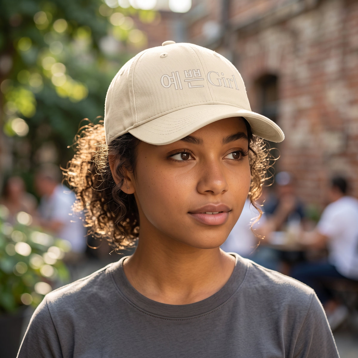 예쁜 Girl Washed Coastal Cap