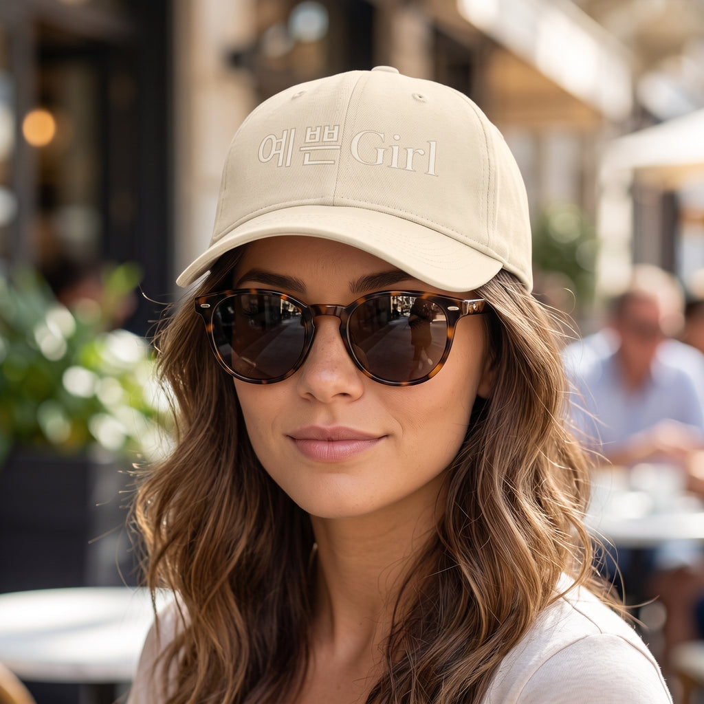 예쁜 Girl Washed Coastal Cap