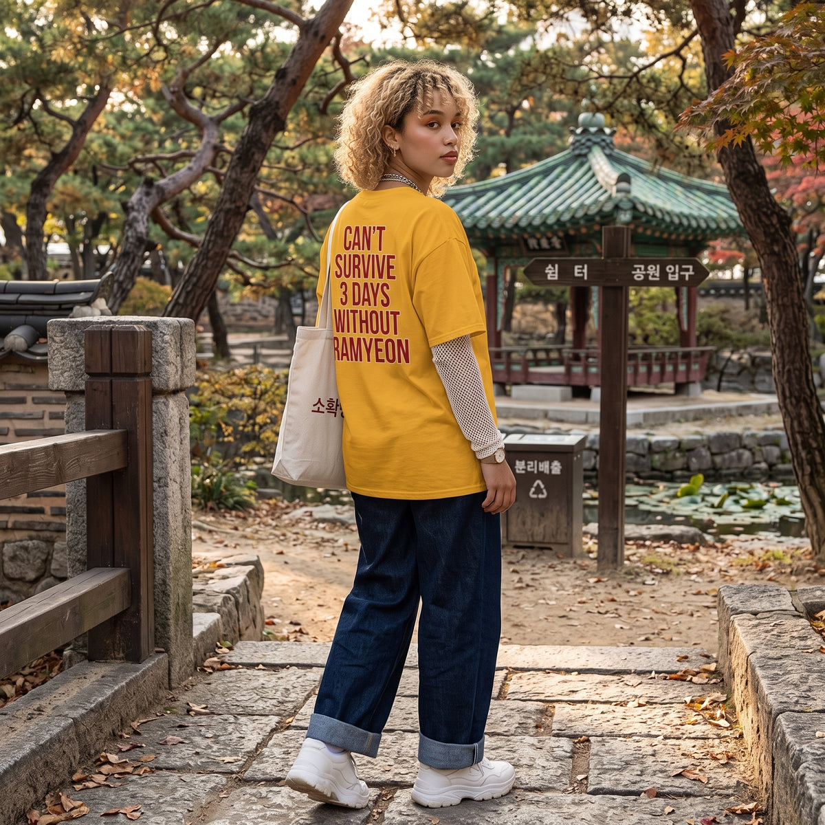 Reincarnated Korean — Ramyeon Version T-Shirt