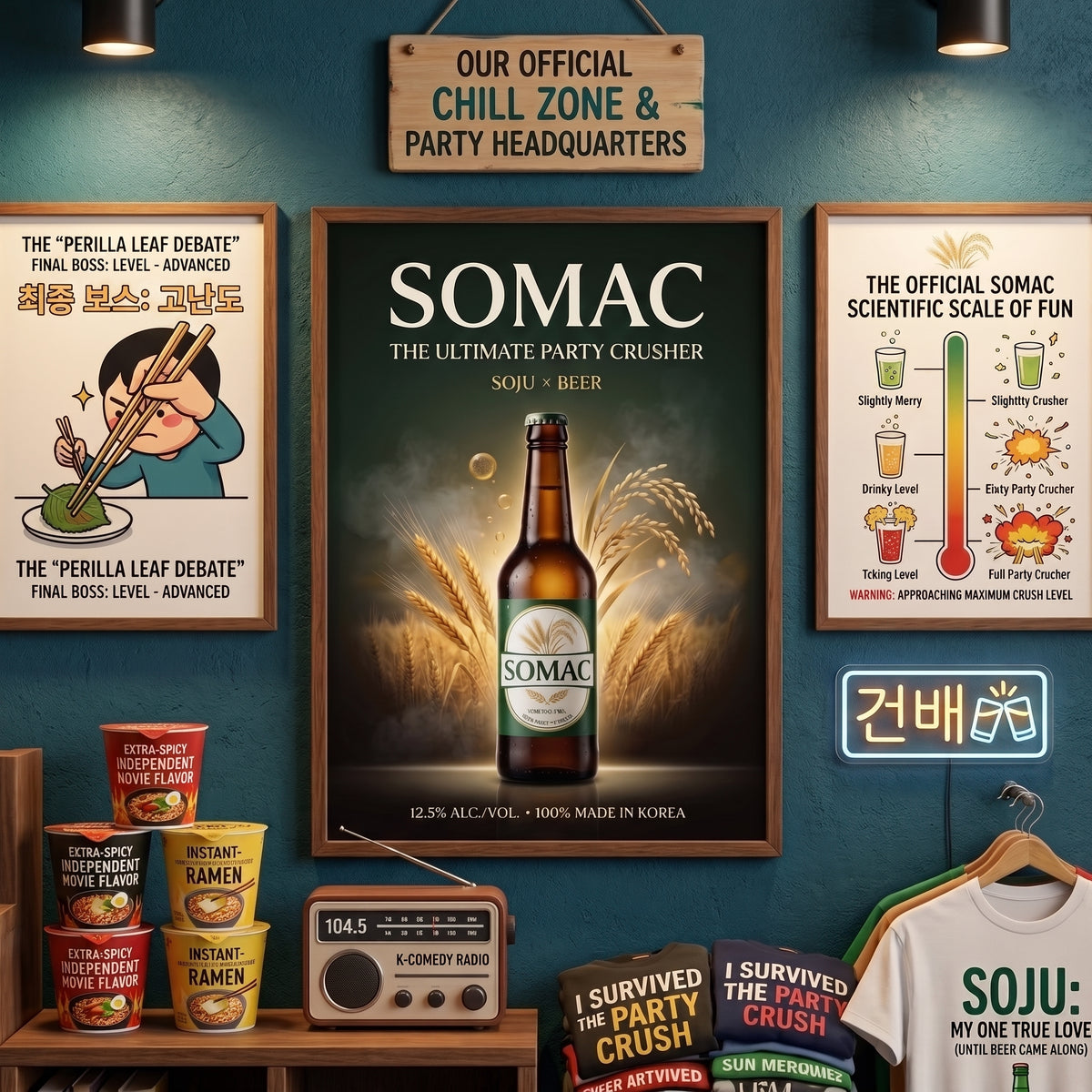 쏘맥 SOMAC — The Ultimate Party Crusher Poster