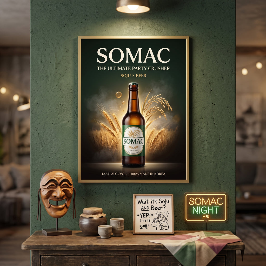 쏘맥 SOMAC — The Ultimate Party Crusher Poster