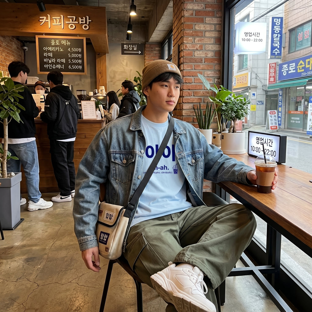아-아 Ah-ah Iced Americano T-Shirt