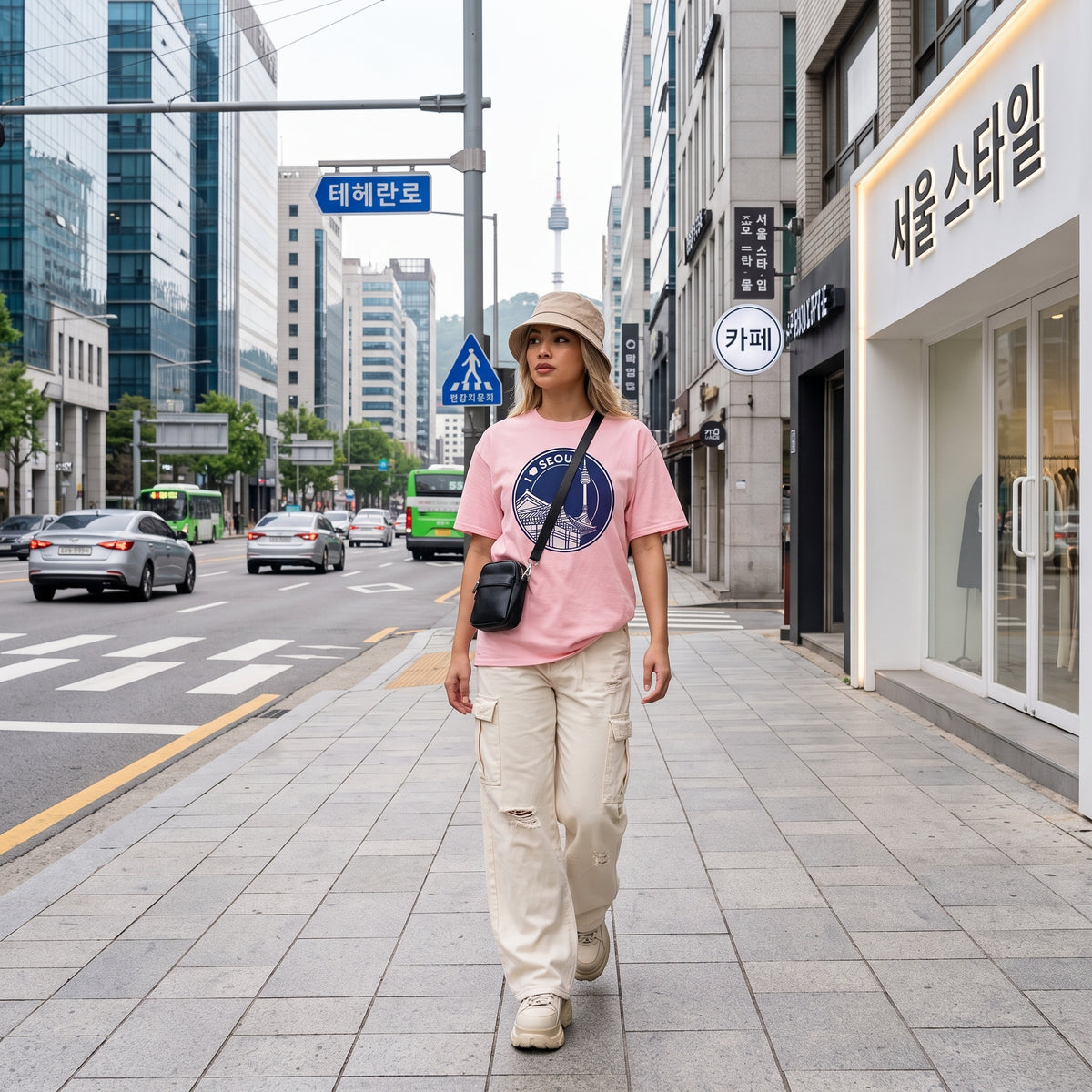 I Love Seoul Graphic T-Shirt
