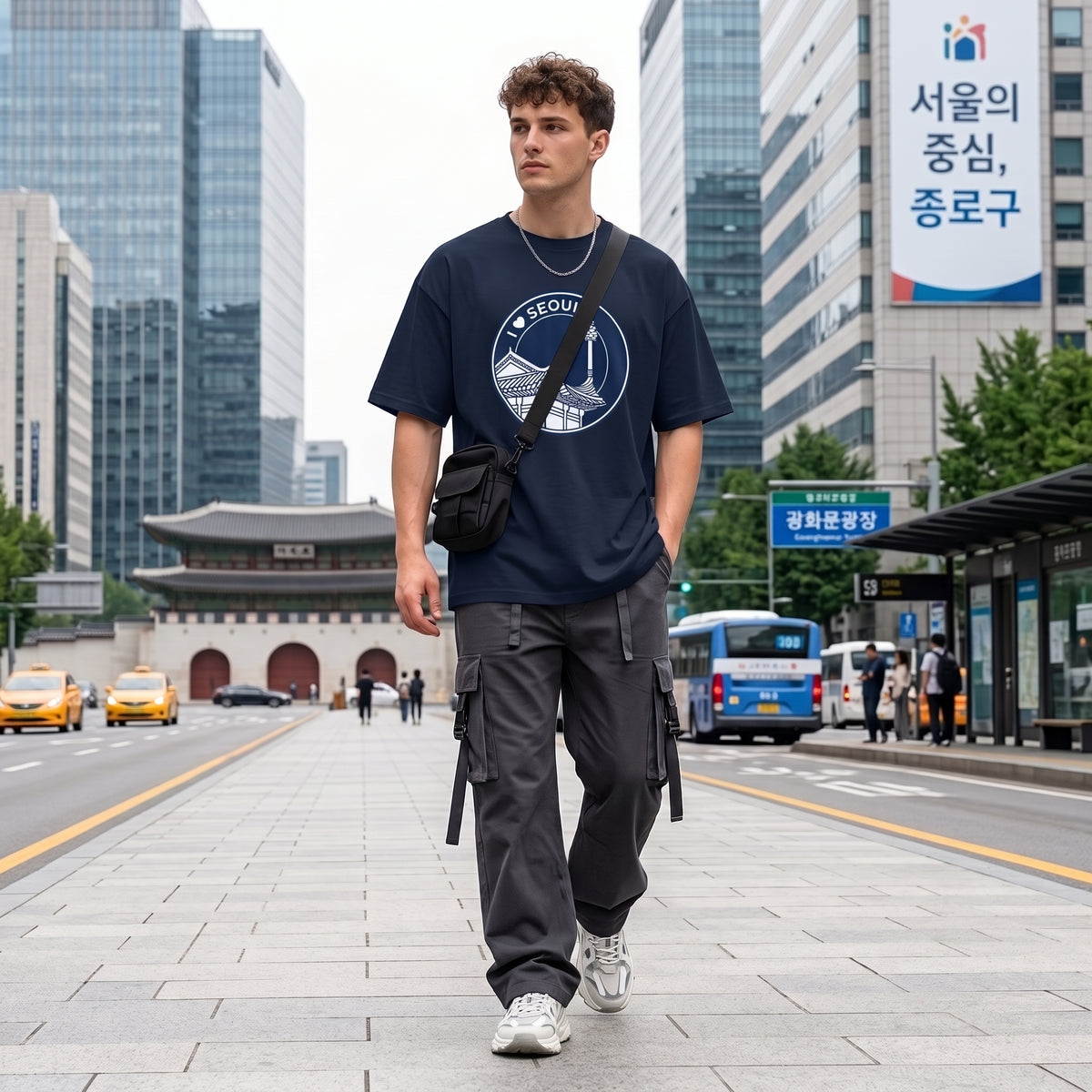 I Love Seoul Graphic T-Shirt