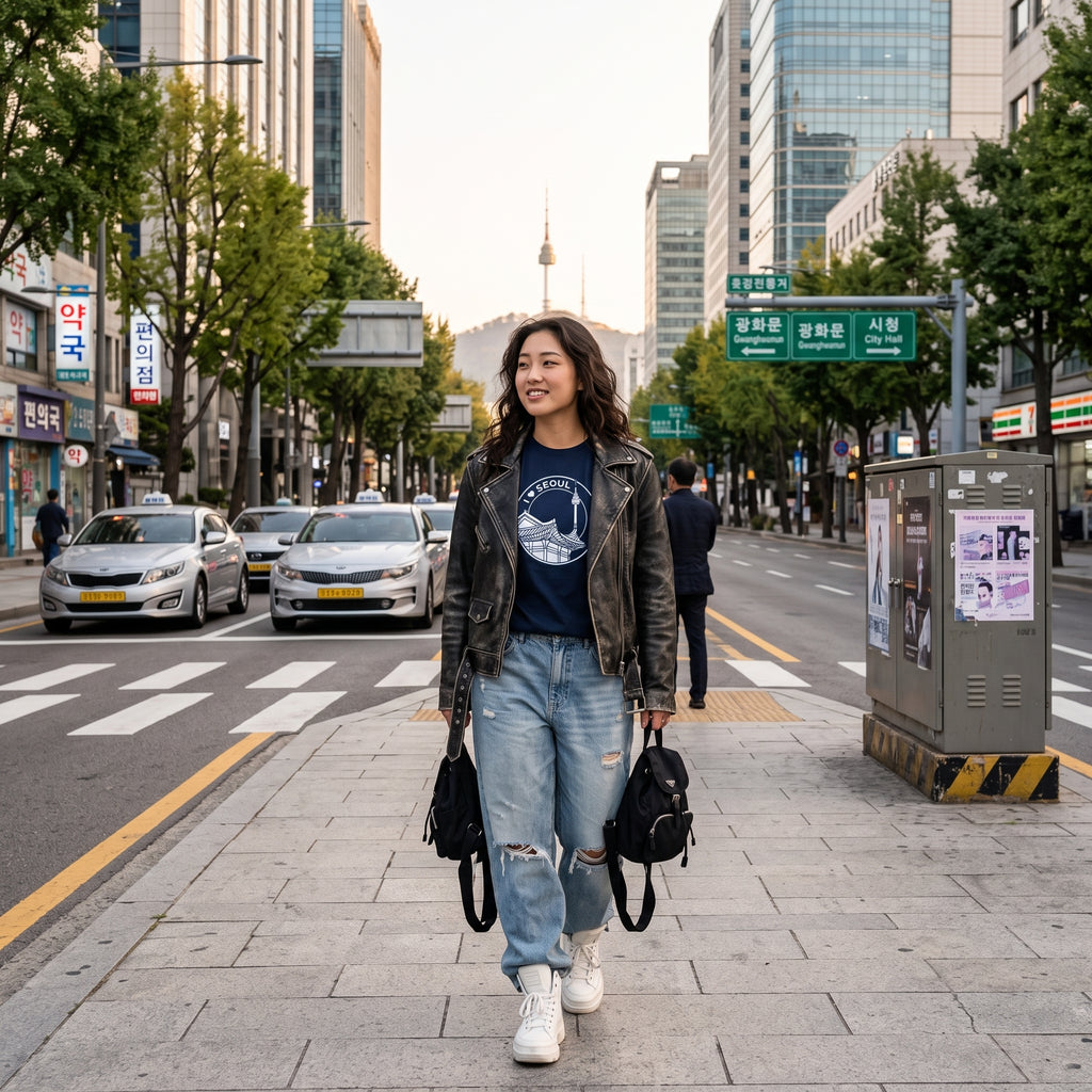 I Love Seoul Graphic T-Shirt