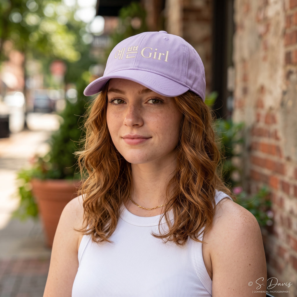 예쁜 Girl Washed Coastal Cap