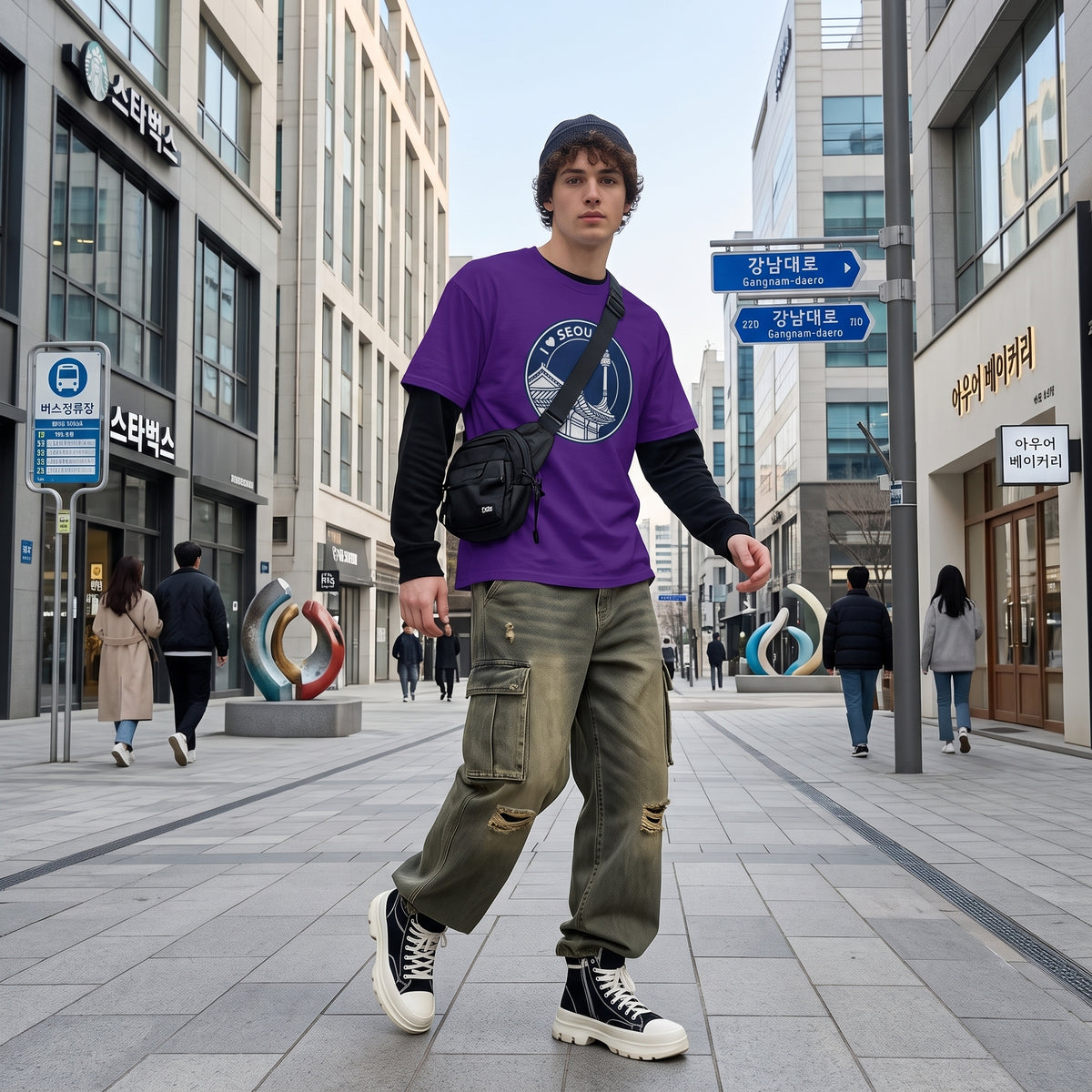 I Love Seoul Graphic T-Shirt