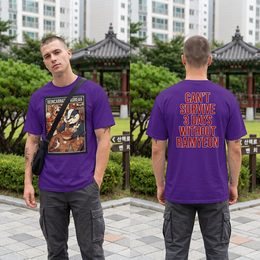 Reincarnated Korean — Ramyeon Version T-Shirt