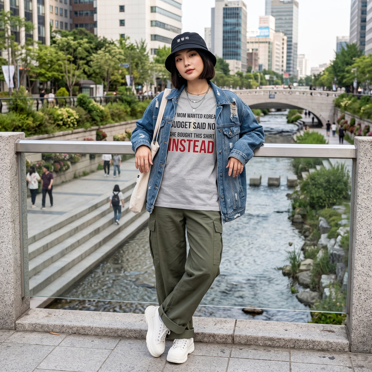 Mom Wanted Korea Budget Said No Funny Korea T-Shirt