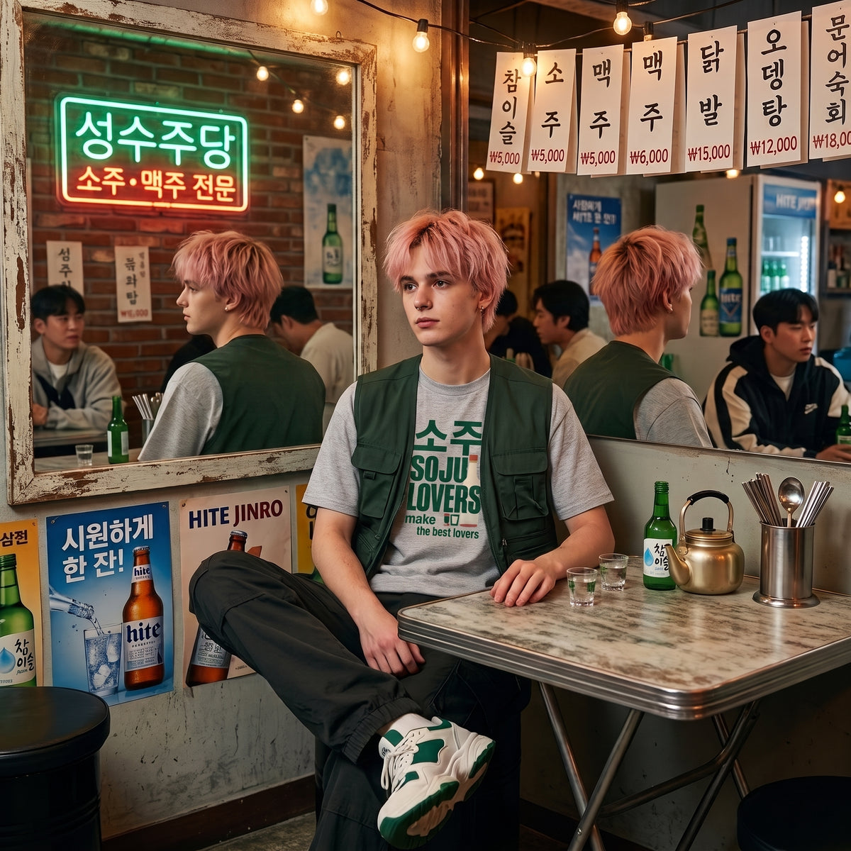 Soju Lovers Make the Best Lovers T-Shirt