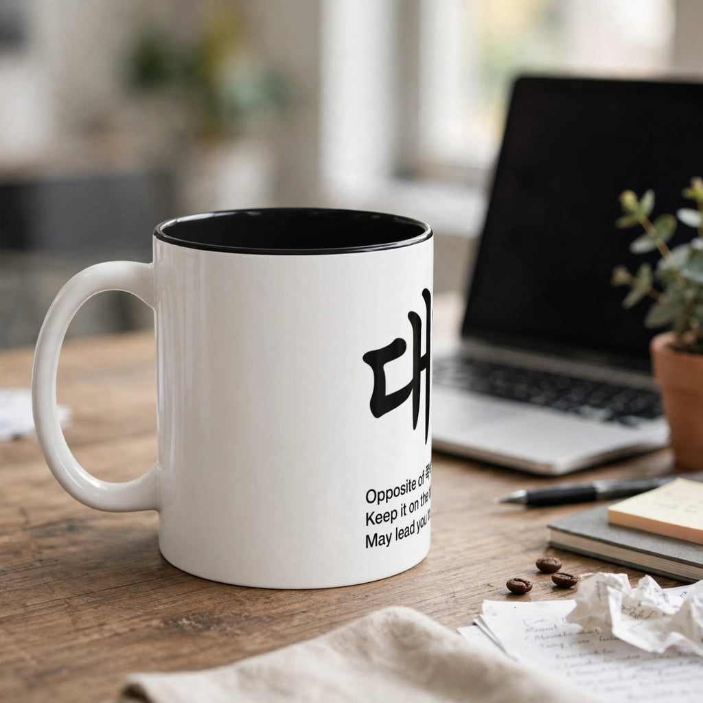 대박 Two-Tone Coffee Mug