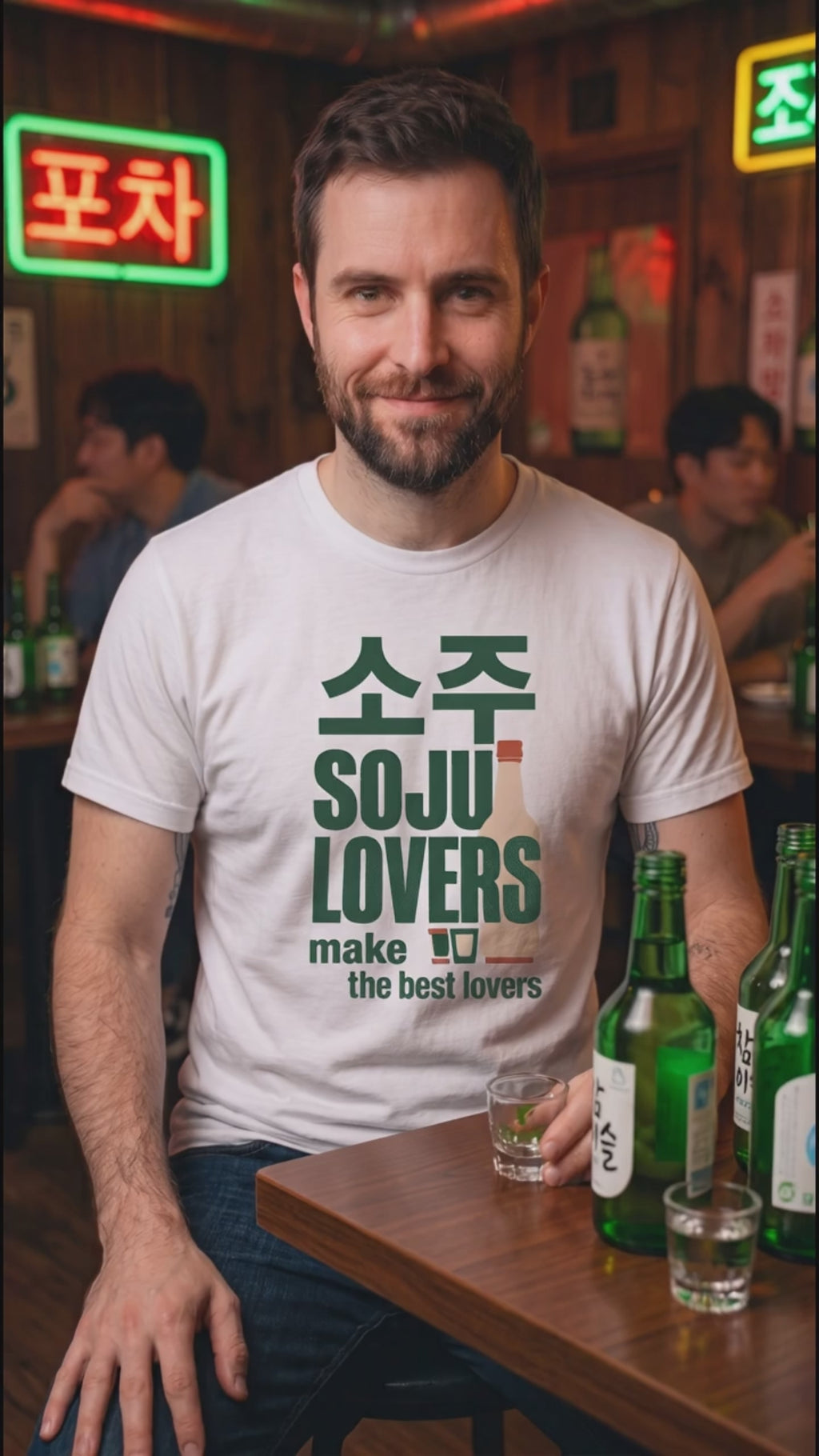 Soju Lovers Make the Best Lovers T-Shirt